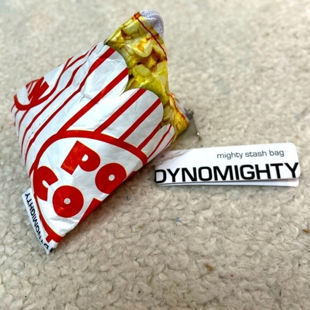 Dynomighty Popcorn Mighty Stash Pouch Bag Tyvek Water/Tear Resistant